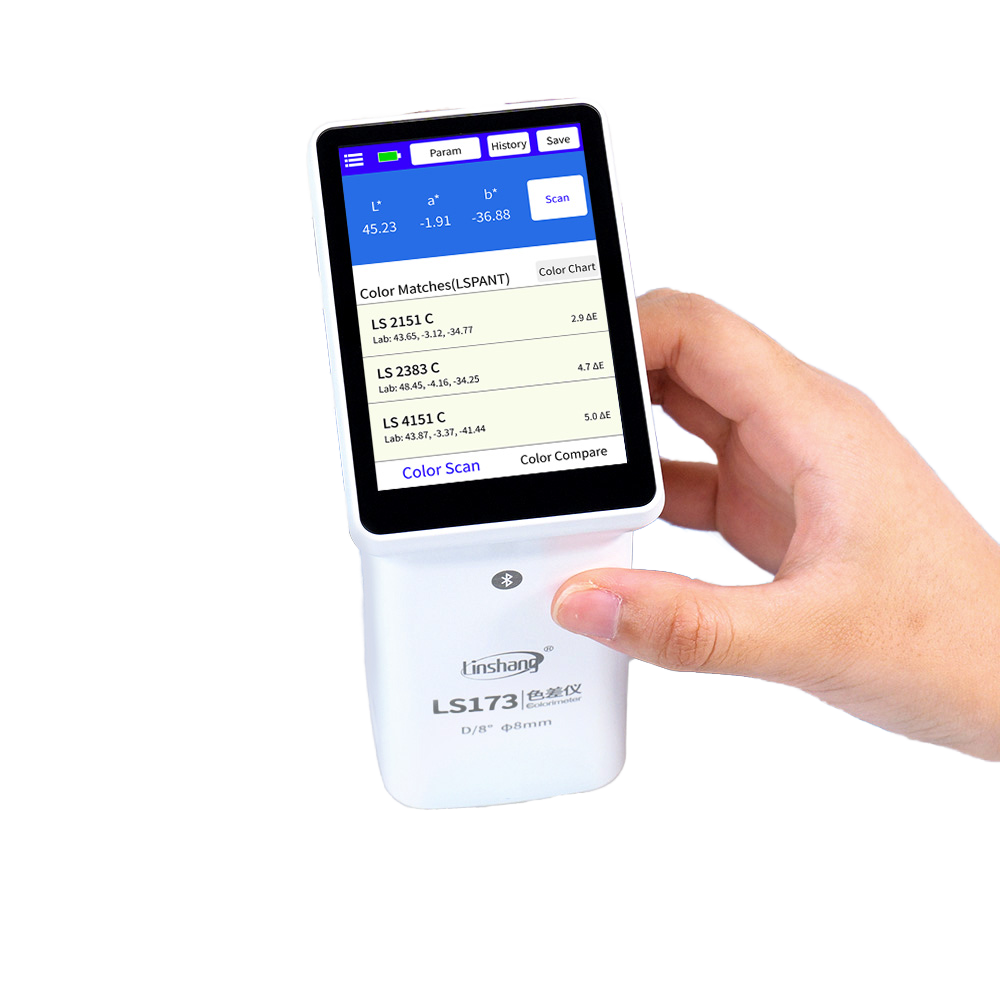 Colorimeter Paint Color Meter - LS173 D/8 Digital Colormeter Portable Handheld