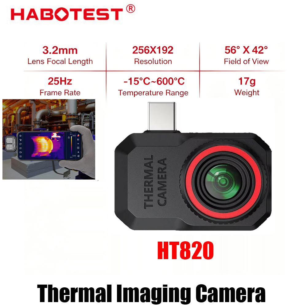 Thermal Camera Pcb 256X192 - 2026 New HABOTEST HT820 Phone Thermal