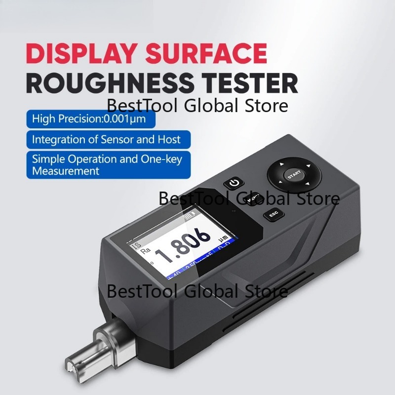 Surface Profilometer Roughness - High Precision Surface Roughness Tester Meter