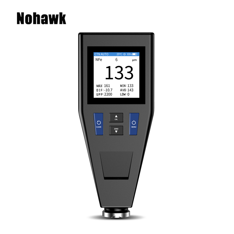 Coating Thickness Gauge Digital - Color Screen Car Coating Thickness Gauge
