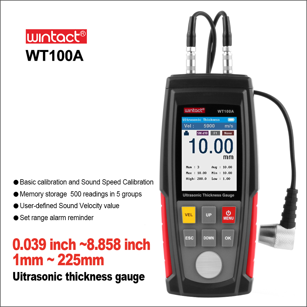Ultrasonic Thickness Gauge Metal - WINTACT Kỹ Thuật Số Siêu Âm