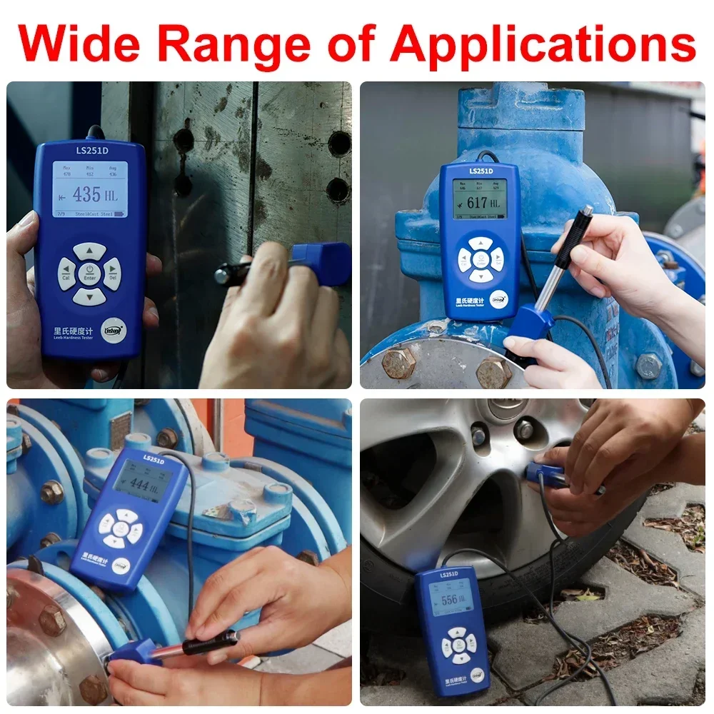 Hardness Tester Leeb Portable - 2026NEW In Stock LS251D Hardness Tester