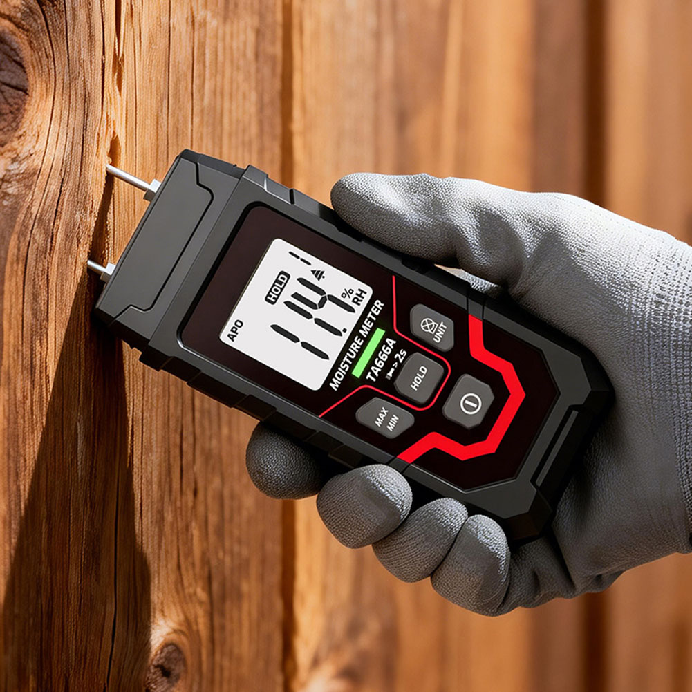 Moisture Meter Concrete Digital - TA666A Digital Wood For Moisture Meter
