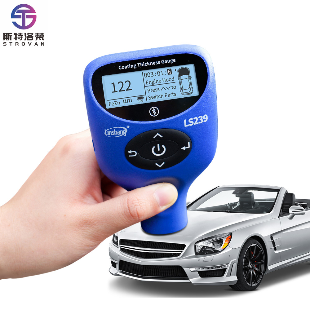 Coating Thickness Gauge Digital - Pro Grade Coating Thickness Meter LS239