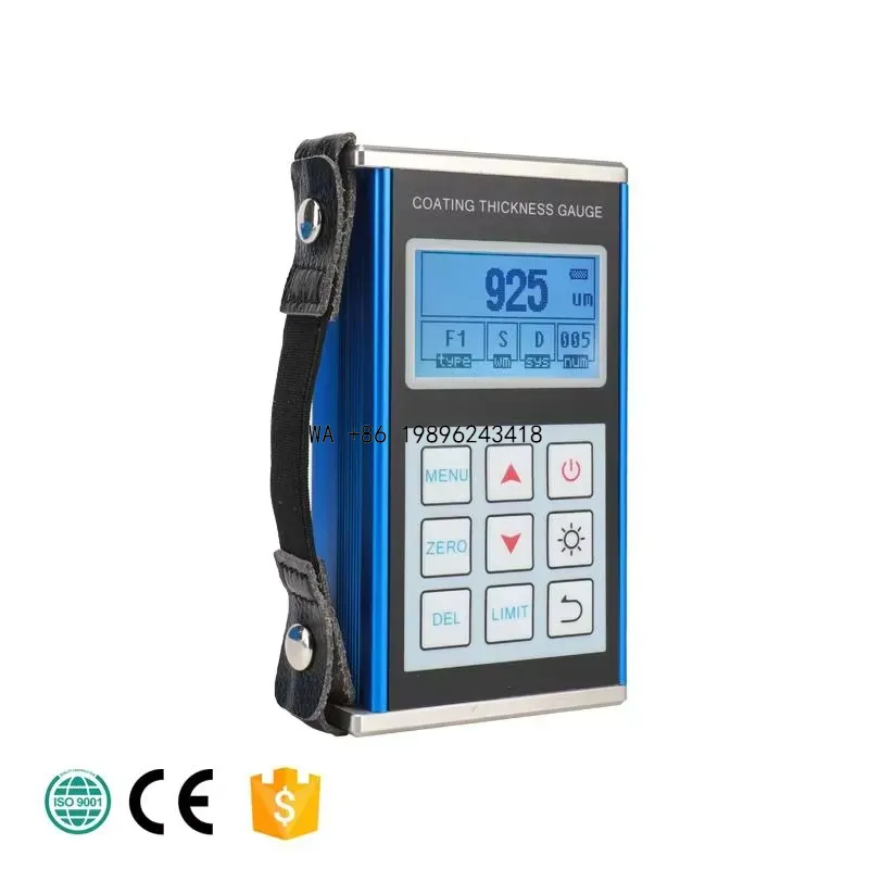 Coating Thickness Gauge Magnetic Eddy - Wmwmnu Portable Handheld ABS Coating Thickness
