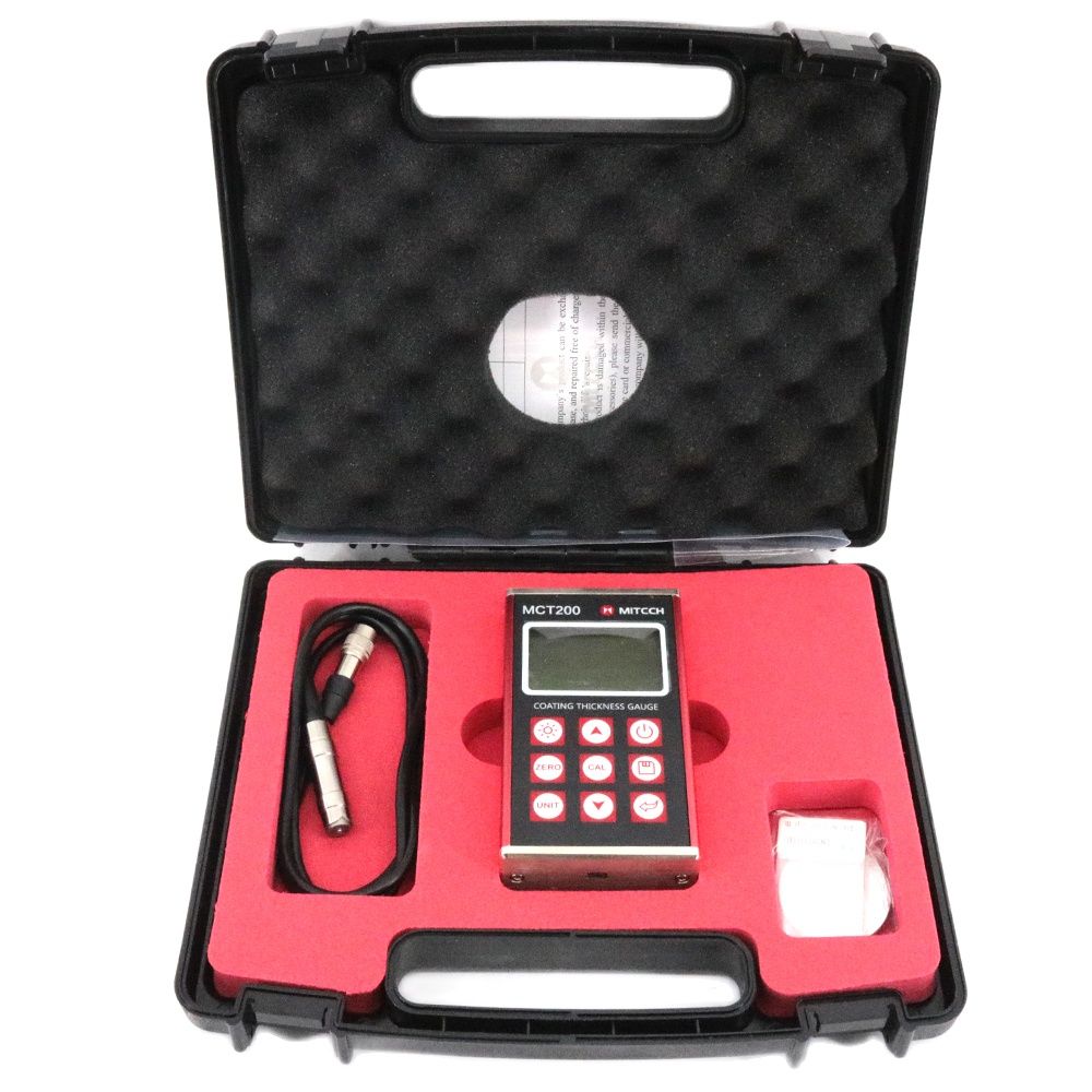 Coating Thickness Gauge Magnetic Eddy - Mitech MCT200 Digital Coating Thickness Gauge
