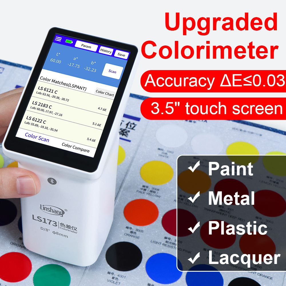 Colorimeter Paint Color Meter - LS173 D/8 Digital Colorimeter Portable Color
