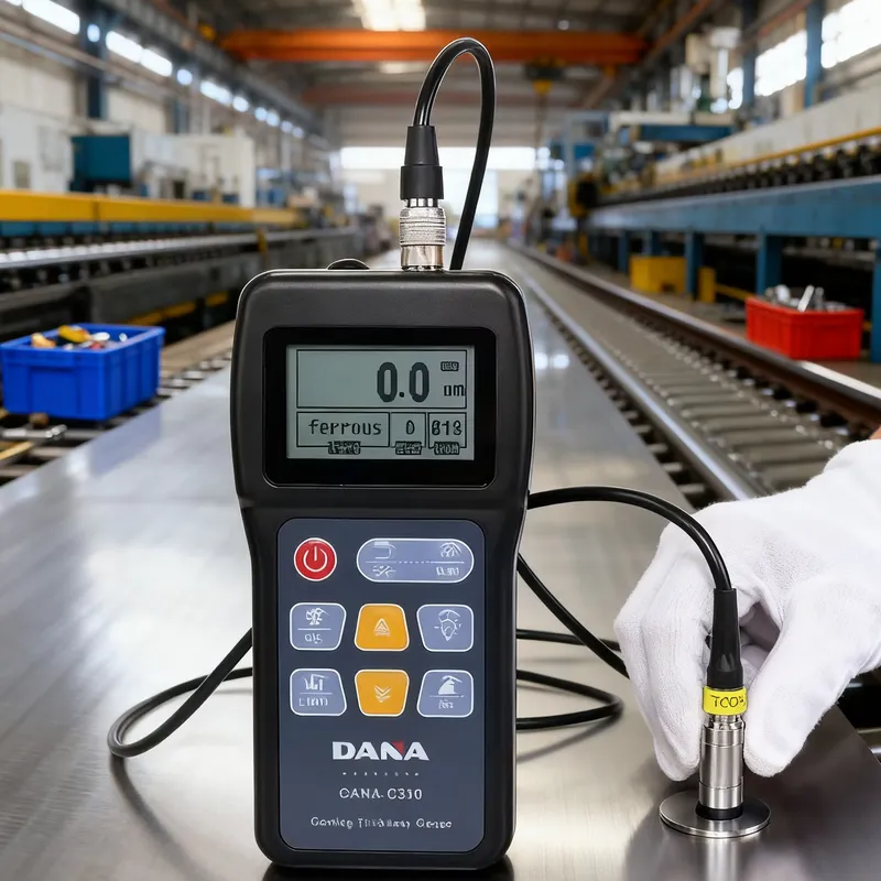 C310 High Precision Profession - đánh giá và giá Coating Thickness Gauge Magnetic Eddy