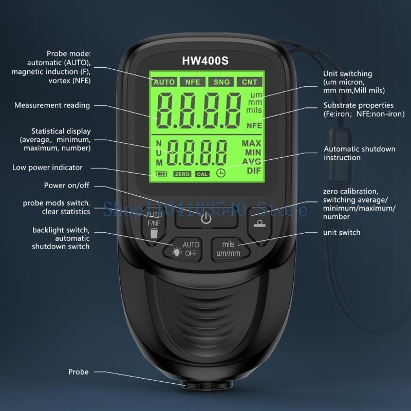 02DC Kỹ Thuật Số Máy Đo Độ Dày - đánh giá và giá Coating Thickness Gauge Digital
