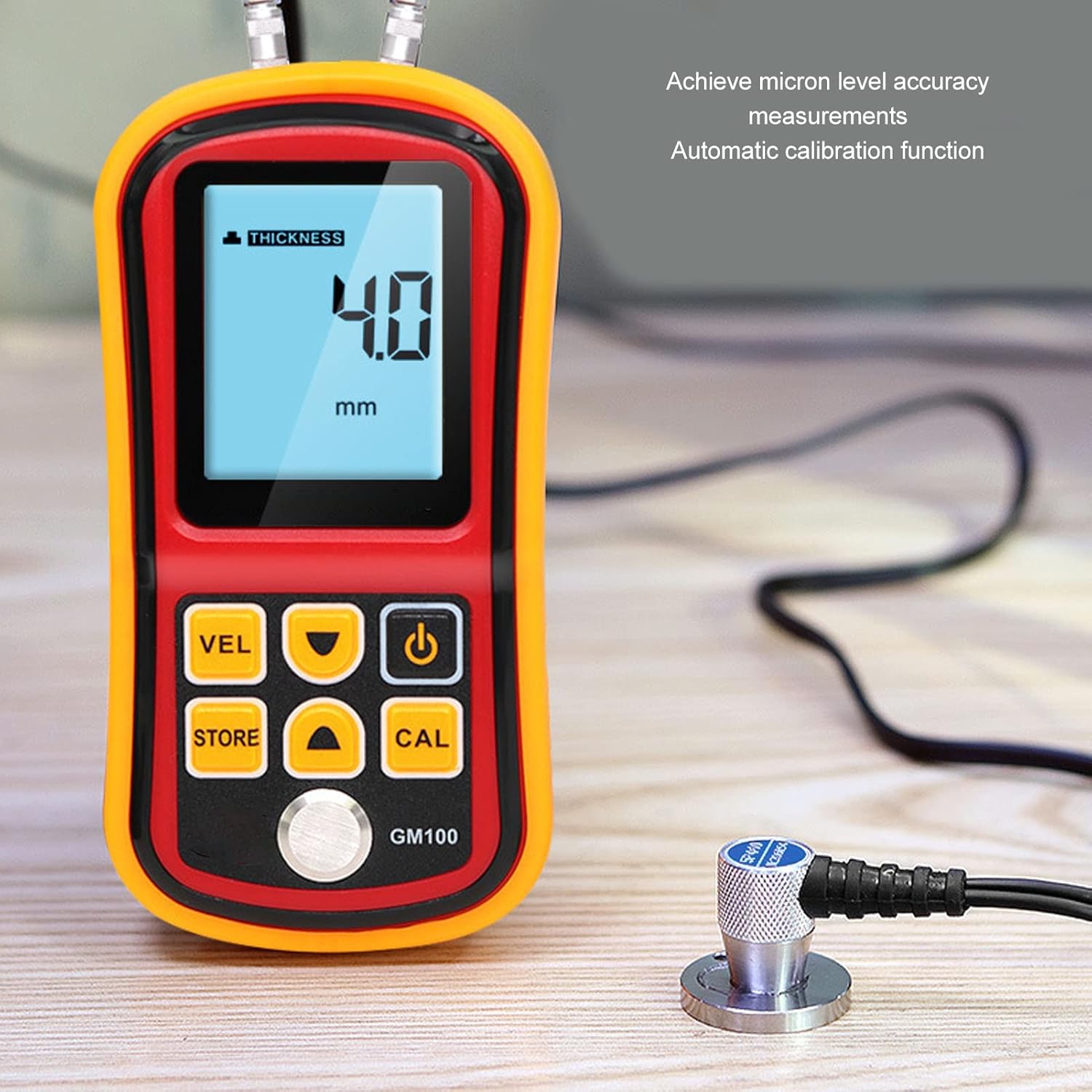 10Mm/5Mhz Ultrasonic Thickness - đánh giá và giá Ultrasonic Thickness Gauge Metal