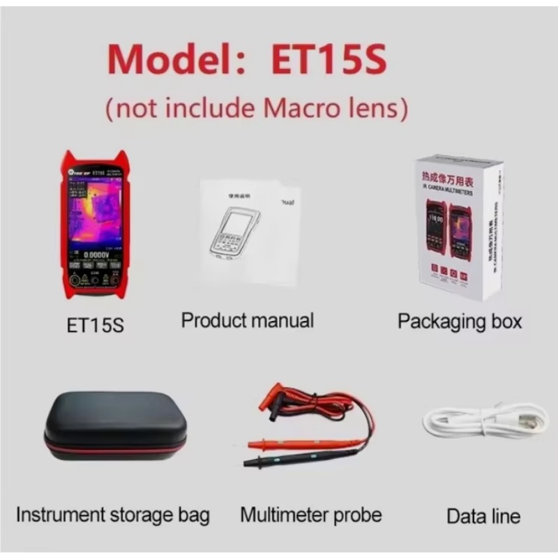 Ranlraka ET15S Professional Th - đánh giá và giá Thermal Camera Pcb 256X192