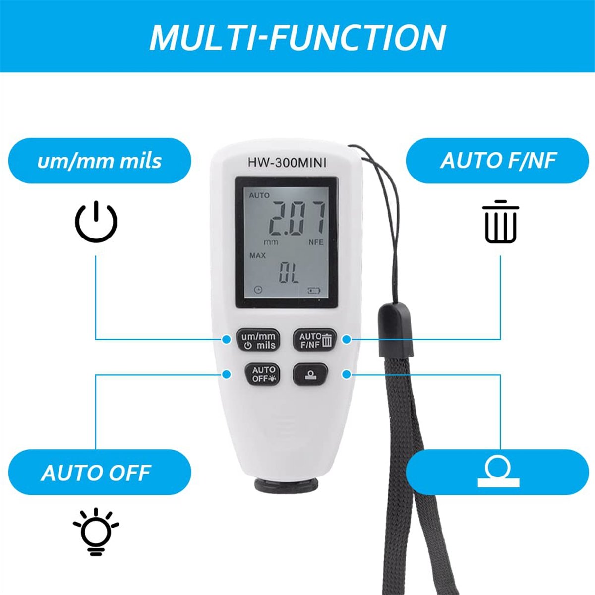 [YEAR OFFER] Automotive Paint  - đánh giá và giá Coating Thickness Gauge Digital