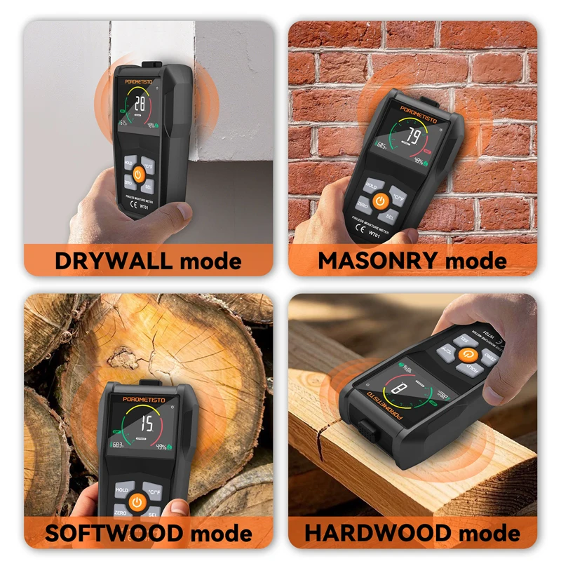 Pinless Moisture Meter Wood Hu - đánh giá và giá Moisture Meter Concrete Digital