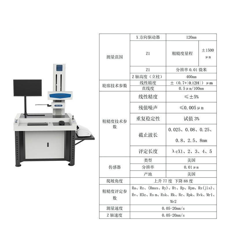 Contour Roughness Profilometer - đánh giá và giá Surface Profilometer Roughness