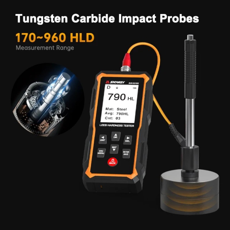 Sndway Portable Hardness Teste - đánh giá và giá Hardness Tester Leeb Portable