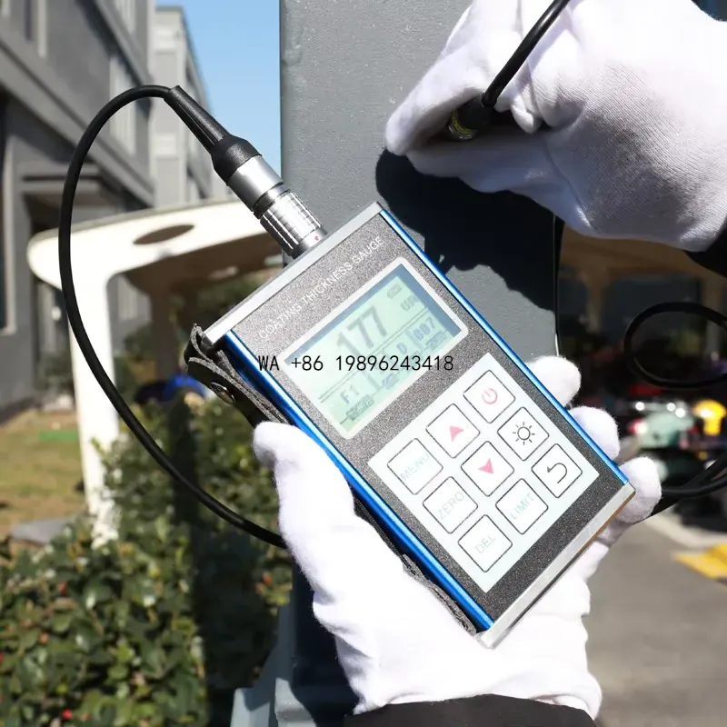 Wmwmnu Portable Handheld ABS C - đánh giá và giá Coating Thickness Gauge Magnetic Eddy