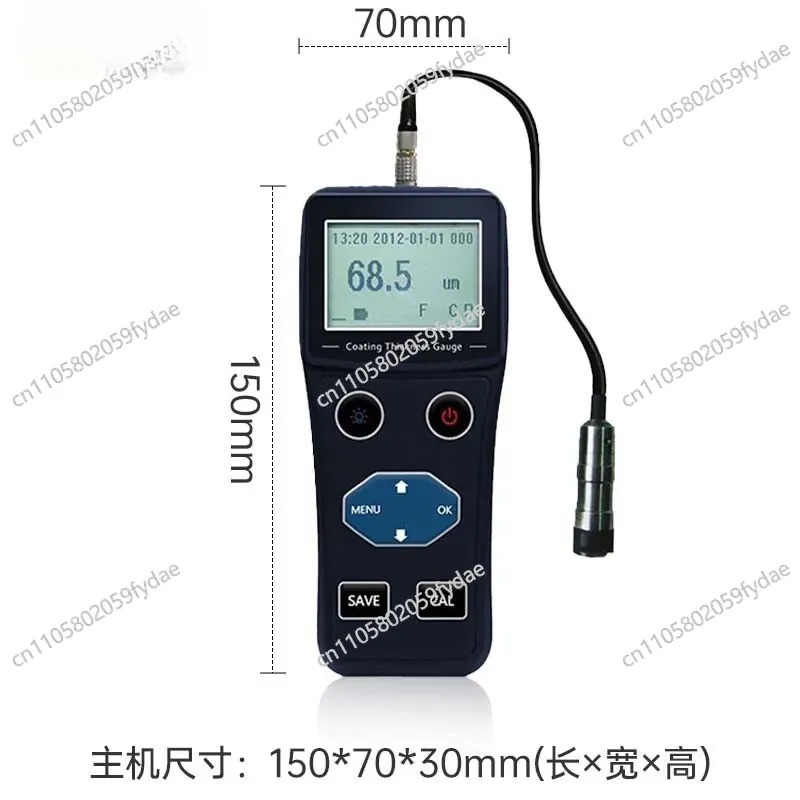 BT-CT5 Coating Thickness Gauge - đánh giá và giá Coating Thickness Gauge Magnetic Eddy