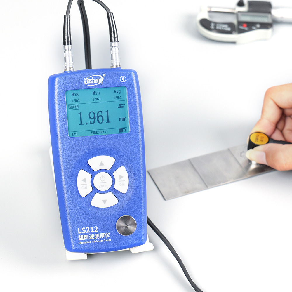 350mm 0.001resolution Ultrason - đánh giá và giá Coating Thickness Gauge Digital