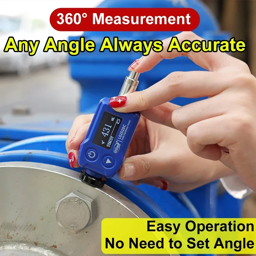 2026NEW LS252DC Low Cost Steel - đánh giá và giá Hardness Tester Leeb Portable