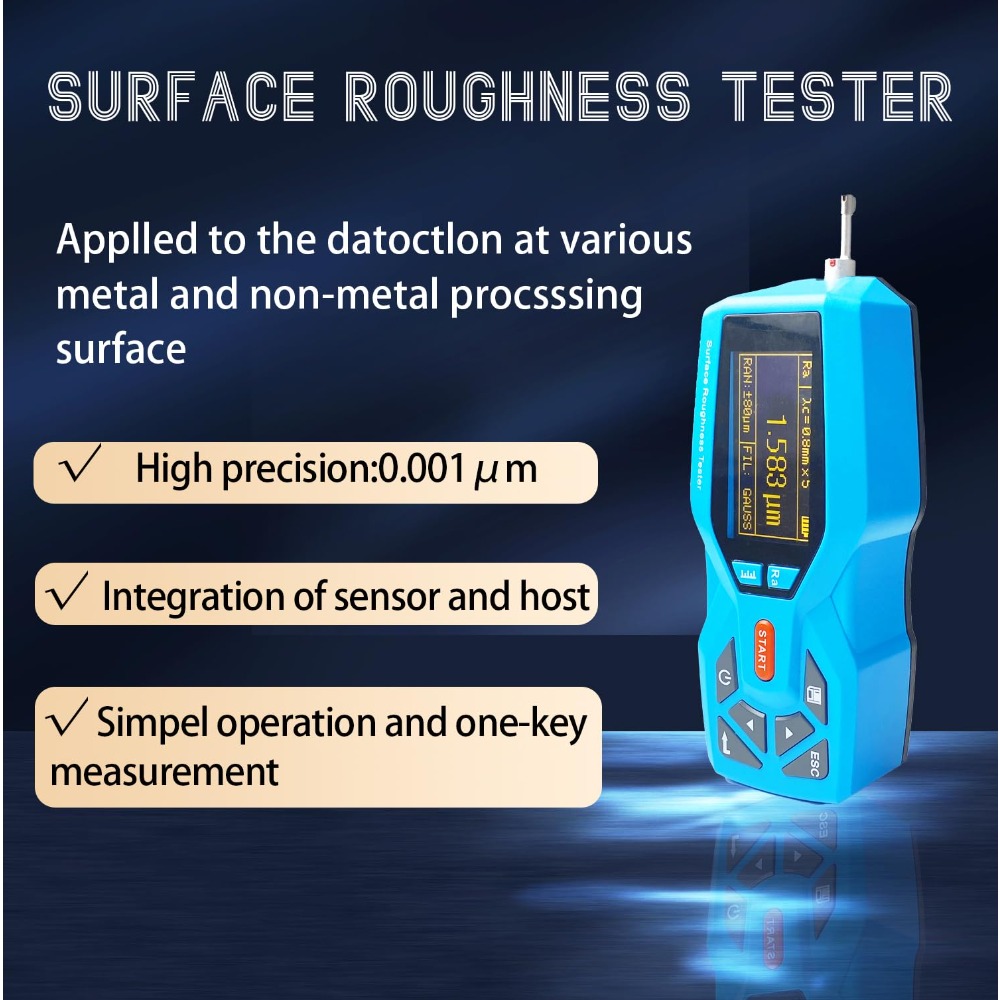 Surface Roughness Meter Handhe - đánh giá và giá Surface Profilometer Roughness