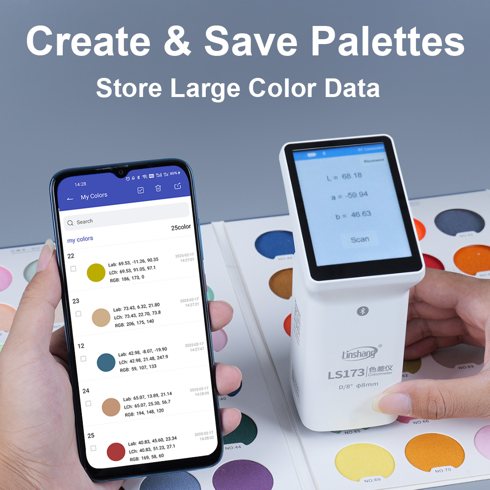 LS173 D/8 Digital Colorimeter  - đánh giá và giá Colorimeter Paint Color Meter