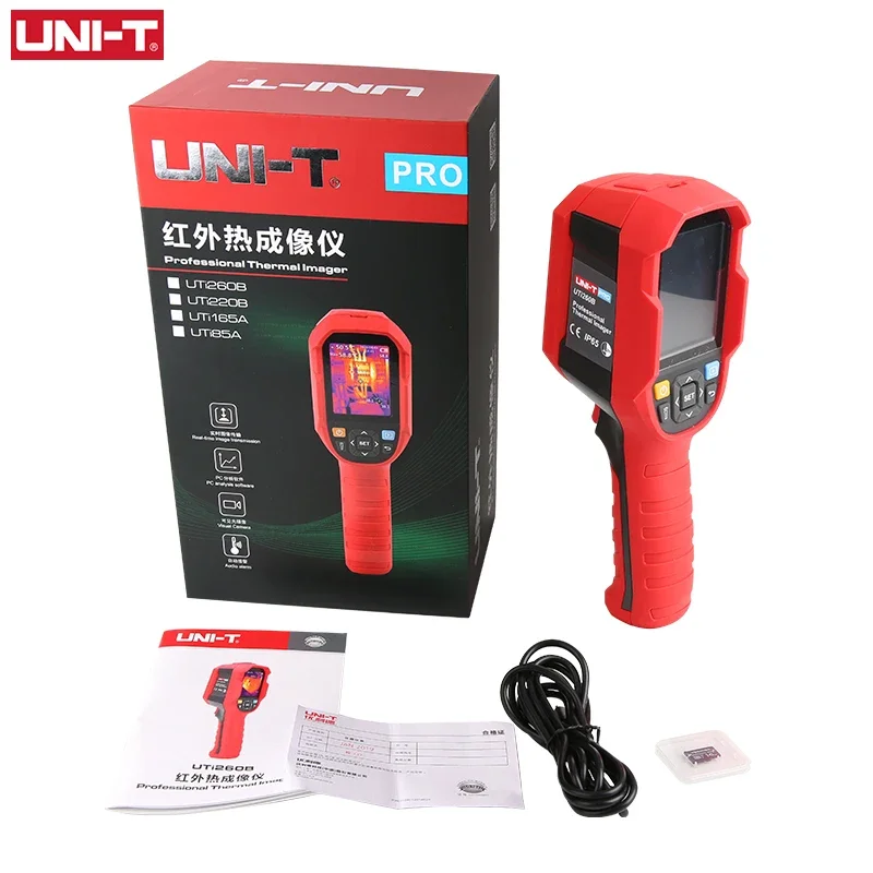 UNI-T Infrared Thermal Camera  - đánh giá và giá Thermal Camera Pcb 256X192