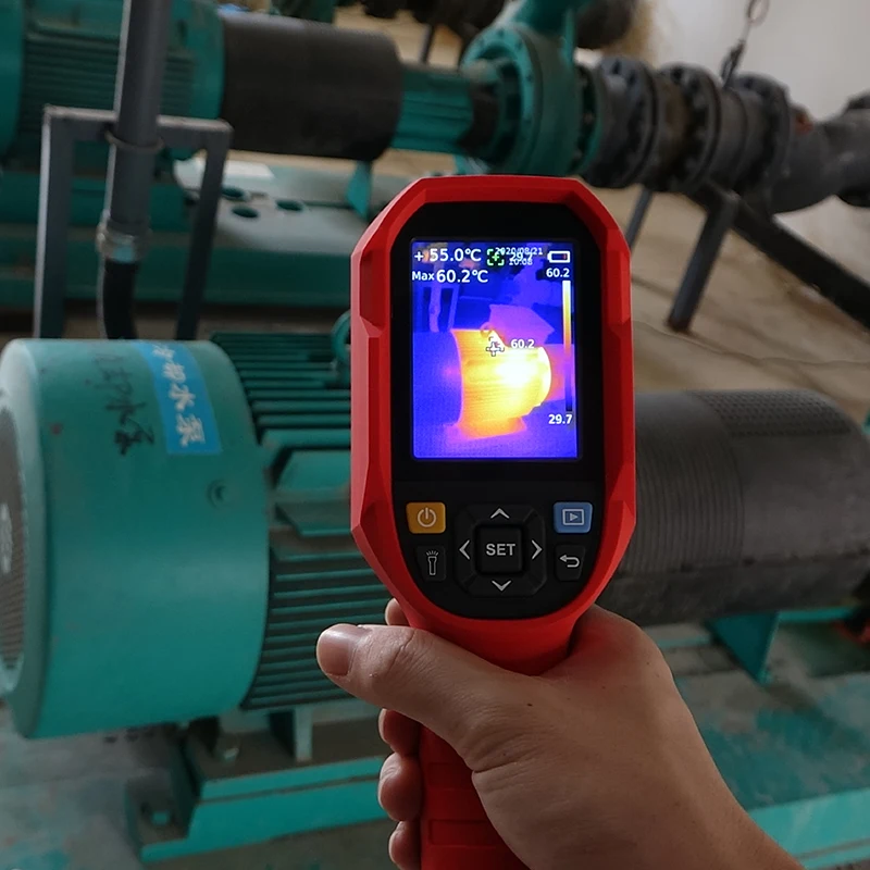 UNI-T Infrared Thermal Camera  - đánh giá và giá Thermal Camera Pcb 256X192